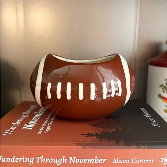 Accents | Football Nfl Gameday Ceramic Bowl Planter | Poshmark